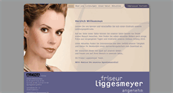 Desktop Screenshot of friseur-liggesmeyer.de